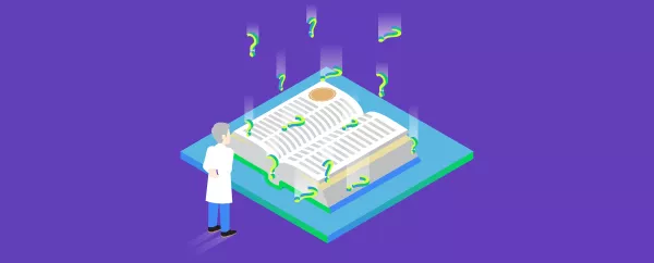 Coronavirus relief. Frequently asked questions on the CARES Act. Illustration.