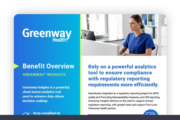 preview of the greenway insights benefit overview