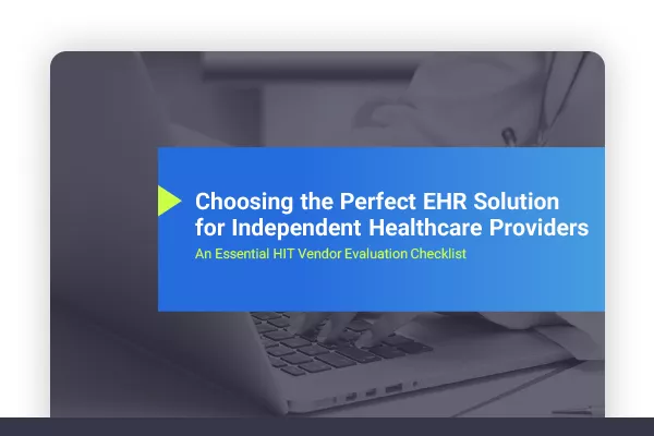 EHR Evaluation Checklist eBook preview