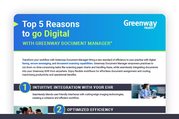 Top 5 Reasons Greenway Document Manager preview