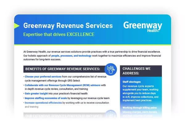 Greenway Revenue Services Expertise Preview