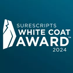 logo for Surescripts White Coat Award 2024