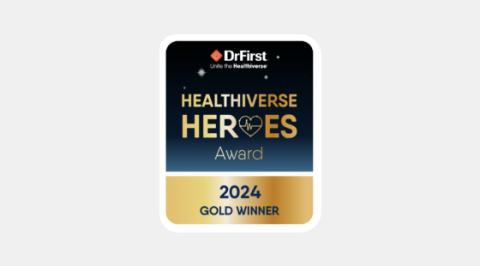 image of Dr. First Healthiverse Heroes Award badge